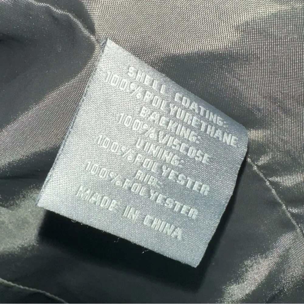 BAGATELLE Green Vegan Leather Moto Jacket Missing Size Tag - Picture 4 of 7